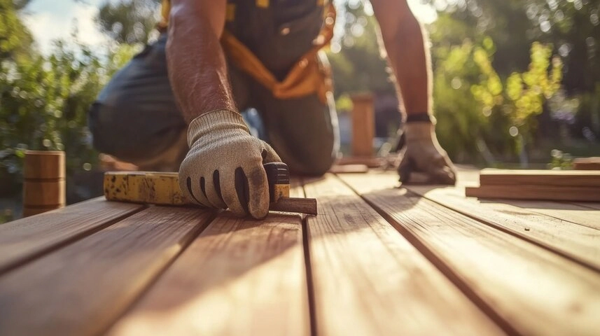 Professional deck installation in San Antonio with safe framing, quality materials, and expert craftsmanship